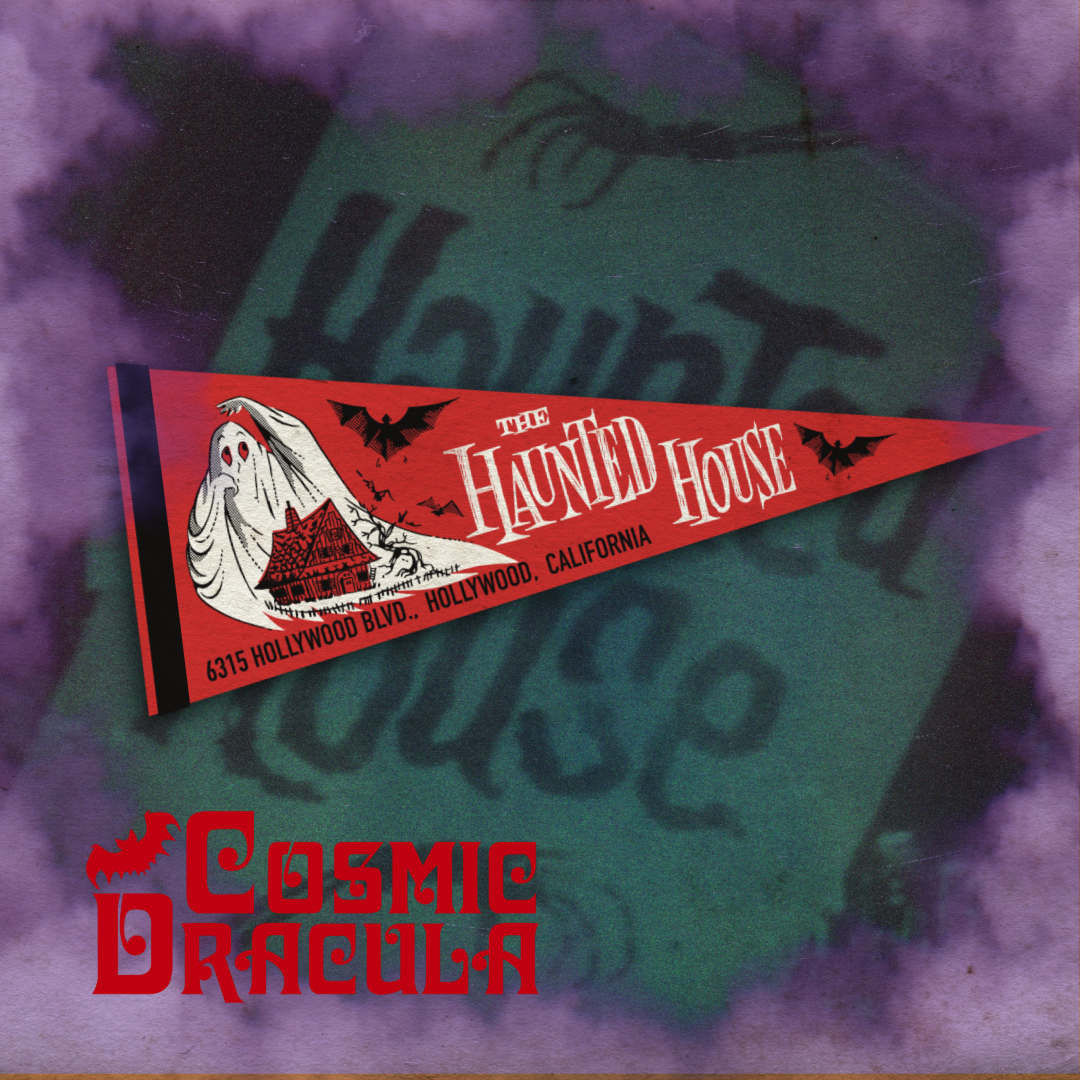 HAUNTED HOUSE PENNANT